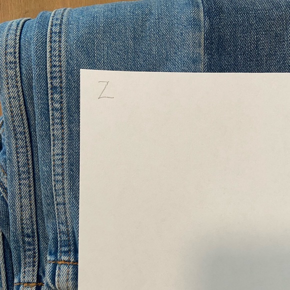 Free People patchwork distressed loose straight leg denim size 30 boho grunge - Picture 8 of 8